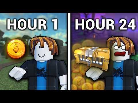 I Spent 24 HOURS in Roblox Tower Defense Simulator for my Final Golden Crate