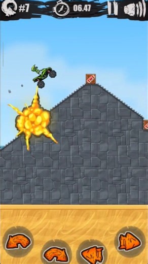 Can You Finish This Moto X3M Level? 😳 #bikestunt