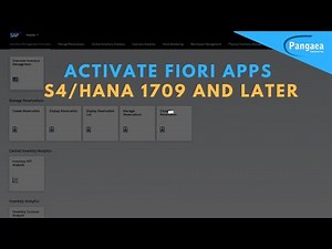 Activate Your Fiori Applications using the Fiori App Explorer and SAPGUI