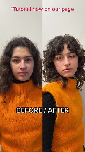 Curly Shag Haircut Transformation Tutorial