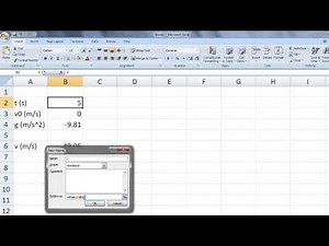 Excel VBA Topic 1.3 - Defining Cell Names