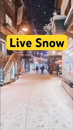 Switzerland in Winter ❄️ | Snowfall Magic & Scenic Views #shorts