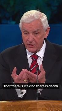 "But spiritual death is also separation, much more seriously so..." | Dr. David Jeremiah