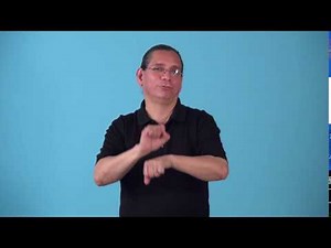Watch how to sign 'semiretired' in American Sign Language.
