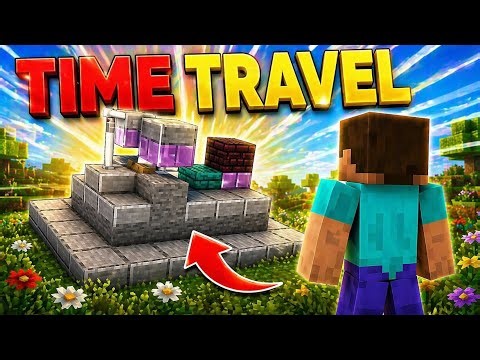 How to make a time machine in minecraft #minecraft​ #minecraftbuilds​ #minecrafttutorial​