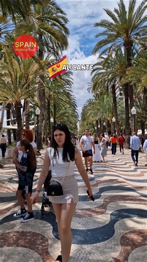 📍ALICANTE, Costa Blanca 🇪🇦 Spain’s Mediterranean Paradise 😍 City and Beach Walking Tour #travel #4k