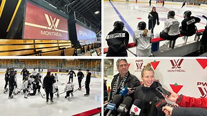 “It’s going to be a special moment for all of us.” 🙌 PWHL Montreal is set for a sold-out home opener vs. PWHL Boston. Watch live Saturday at 3:30 p.m. ET on CBC Gem, cbcsports.ca, the CBC Sports app, and CBC TV. 🎥: CBC Montreal | CBC Sports