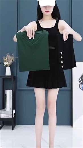 vneck round blow half shoulder denim black outamm loose jeans #fashiontrends #fashion