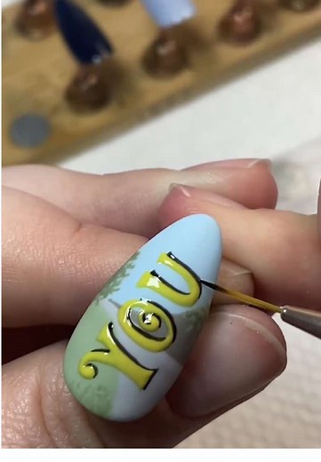One Direction Kiss You Music Video Nail Art Inspiration