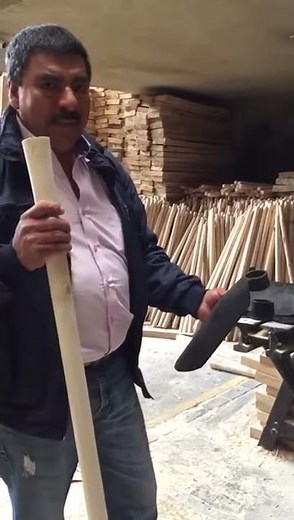 Como encabar azadones de una manera correcta