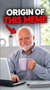 Origins of Popular Memes (Harold Hide The Pain)