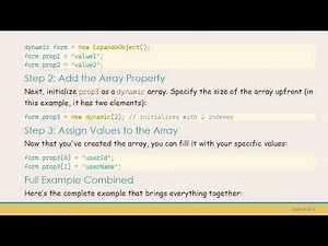How to Add a JSON Array of Items to an ExpandoObject in C#