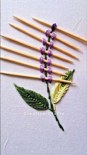 Most beautiful flower embroidery tricks🥰 🪡 #flower #threadart #shorts #shortsindia