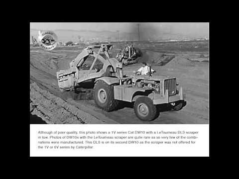 Classic Machines: Caterpillar DW10 scraper
