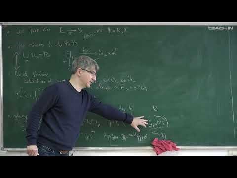 Попеленский Ф.Ю. - Index Theorem and Char. Classes - 4. Connections on VB. Principal Bundle