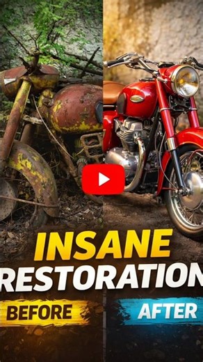 INSANE Motorcycle Restoration 😱 Rusty Junk to Luxury Bike 🔥 Full Transformation