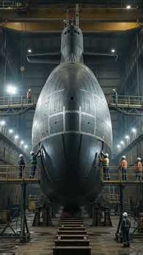 How Do They Build a Nuclear Submarine? 🚢