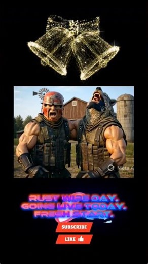 RUST WIPE TODAY #rust #gaming