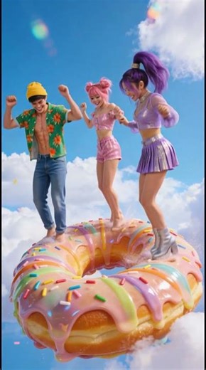 Jumping In The Sky ☁️✨ | K-Pop Cute Moment