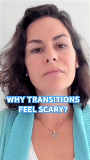Transition & Childhood Anxiety How to Help Your Child 🌱 #somatictherapy