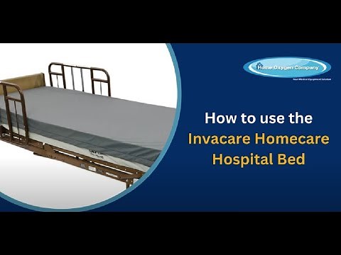 Invacare Homecare Hospital Bed Complete Walk through