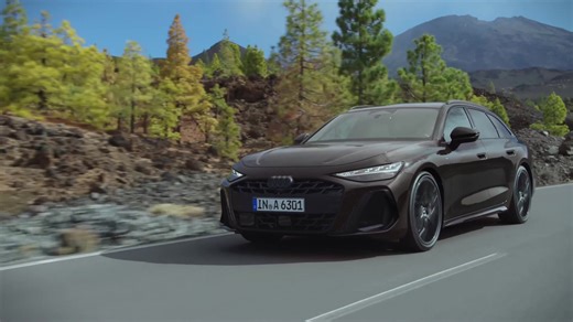 The new Audi A6 Avant TFSI quattro Driving Video