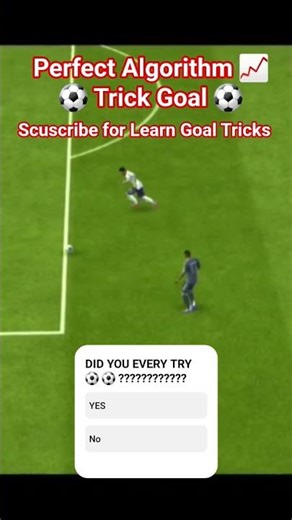 football Perfect Algorithm trick goal UltimateDribbleShot#football #tricks#trend