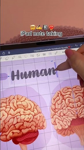 iPad note taking 🤯✍️ apple pencil & goodnotes app | iPad notes aesthetic