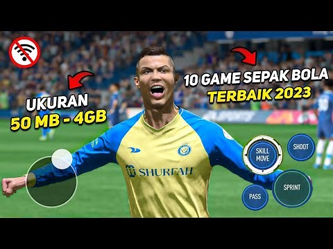 10 Best FOOTBALL Games For Android 2024 | Offline & Online HD Graphics