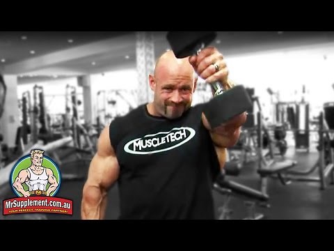 Dumbbell Front Raises with Branch Warren