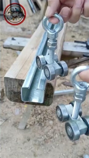 Wheel Trolley Assembly Box Rail Hanger Wheel 🛠️