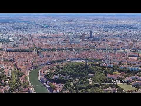 Lyon Aerial View 3D Stunning 4K Drone Tour of France’s Culinary & Historic Capital