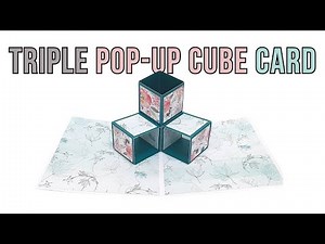 Triple Pop Up Cube Card | Easy Tutorial