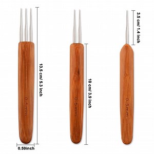 Tool Dreadlock Dread Hair Interlocking Locs Instant Dreadlocks Needles Knitting Tools Maintenance Loc Crochet Extension