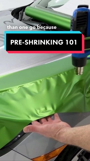 Mastering Pre-Shrinking Techniques for Vinyl Car Wrapping