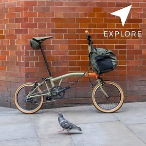 Find a new route, plan your next escape, discover those off-the-beaten-track paths through town or pack up the bag and bust out of the city to the great outdoors. Pre-order now for early October collection. | Brompton Bicycle