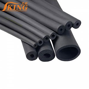 [Hot Item] Isoking Elastomeric Foam Rubber Pipe Thermal Insulation NBR Flexible Rubber Tube for HVAC Refrigeration and Plumbing Systems
