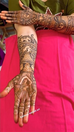 Bridal mehndi for my sweetest bride❤️Artist ‪@rachanamehandiart6792‬ #mehndidesign #bridalmehndi