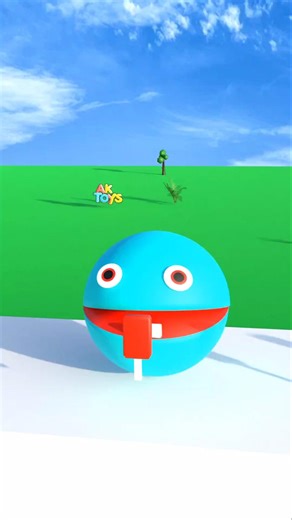 Pac Man Eating Ice Cream 🍦