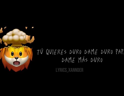 Dame Duro Papi - Lyrics Xannder