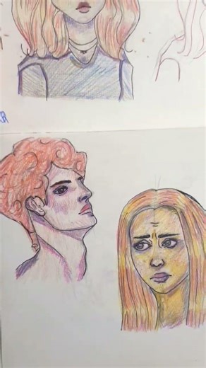 The rest will remain secret since it's even worse somehow:'D#art #artist #sketchbook #sketchbooktour