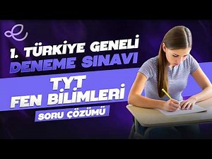 2025-2026 1. Türkiye Geneli Deneme Sınavı TYT Fen Bilimleri Video Çözümlü Cevap Anahtarı
