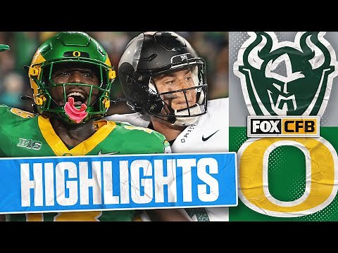 Portland State vs No. 21 Oregon Highlights 🏈 FOX College Football