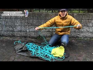 Mountaineering ropework "How to tie ropes to avoid tangles" | Kuri Adventures