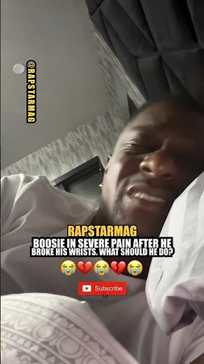 Boosie in AGONIZING Pain After Breaking His Wrists 😳💔