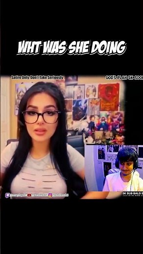 I Cant Believe She did that on live😳 ‪@SSSniperWolf‬