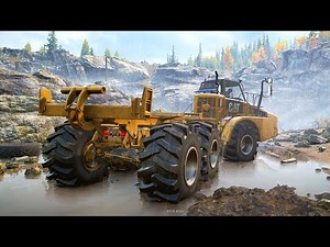 SnowRunner Caterpillar 745c Cargo Container Delivered - Gameplay Walkthrough Ep.19!