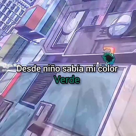 Color favorito de Deku en Boku no Hero Academia