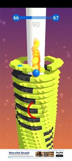 stack ball part 68 complete 💯✅💯💯