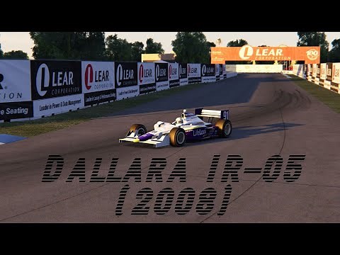 IndyCar 2008 (Dallara IR-05) Road/Oval Mod | Assetto Corsa | (DL in desc)